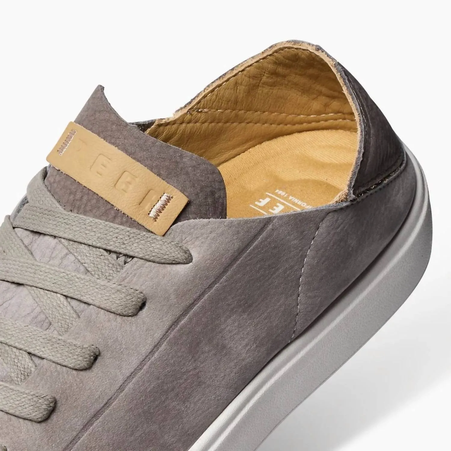 Men's Terramar Le Sneaker In Grey Leather