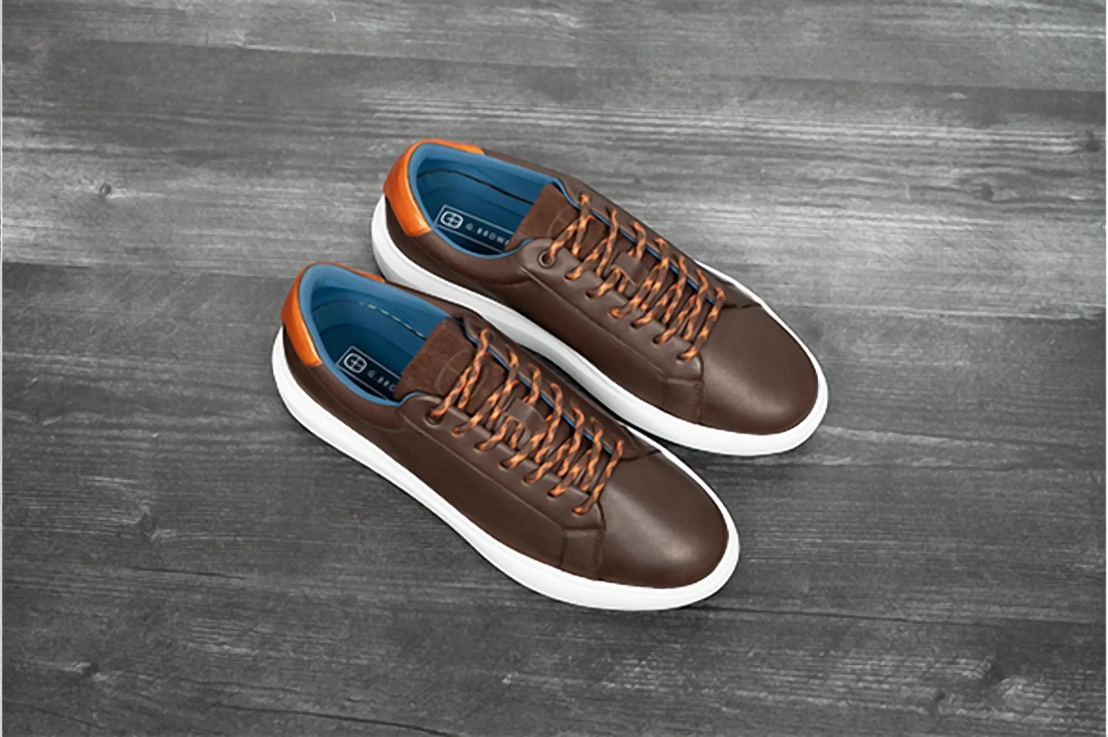 Men's The Puff Sneaker In Chocolate Calf