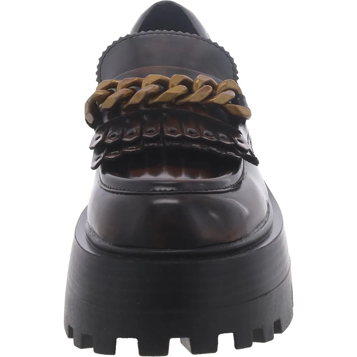 Merits Womens Faux Leather Loafers
