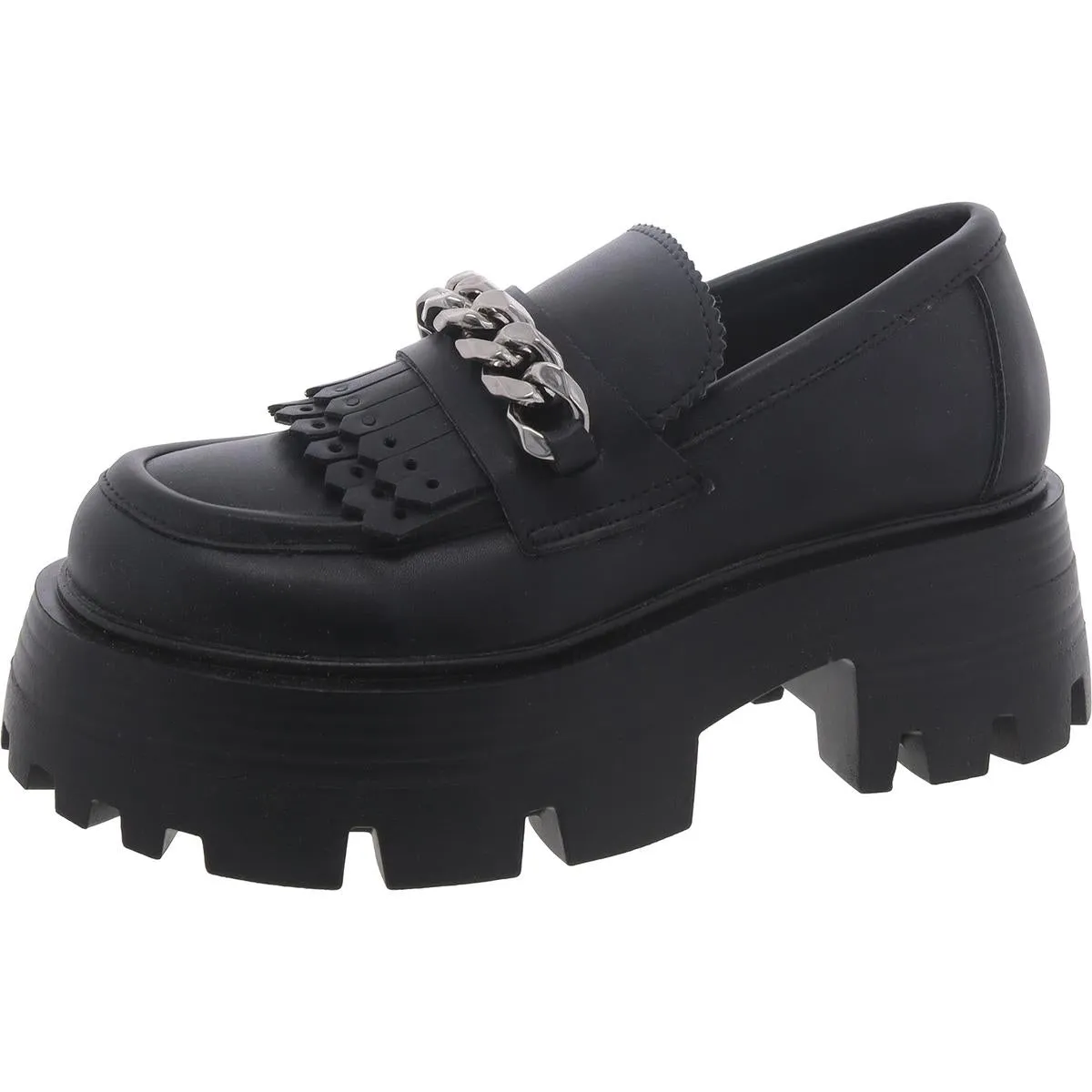 Merits Womens Faux Leather Loafers