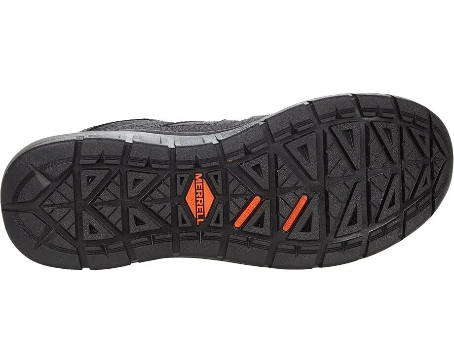 Merrell Work Fullbench Speed Mid CF J003319-001 Men 6.5 Black Work Shoes ZPO1518