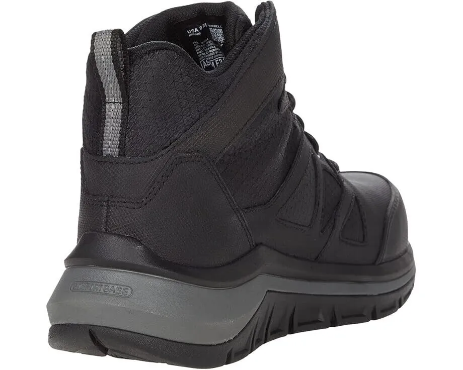 Merrell Work Fullbench Speed Mid CF J003319-001 Men 6.5 Black Work Shoes ZPO1518