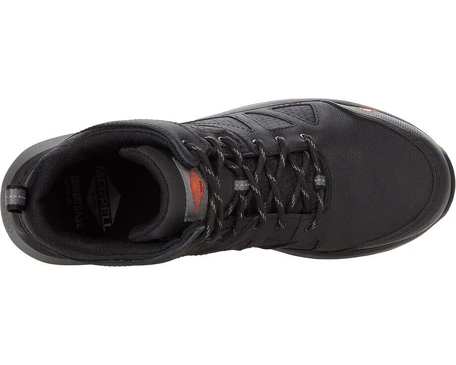 Merrell Work Fullbench Speed Mid CF J003319-001 Men 6.5 Black Work Shoes ZPO1518