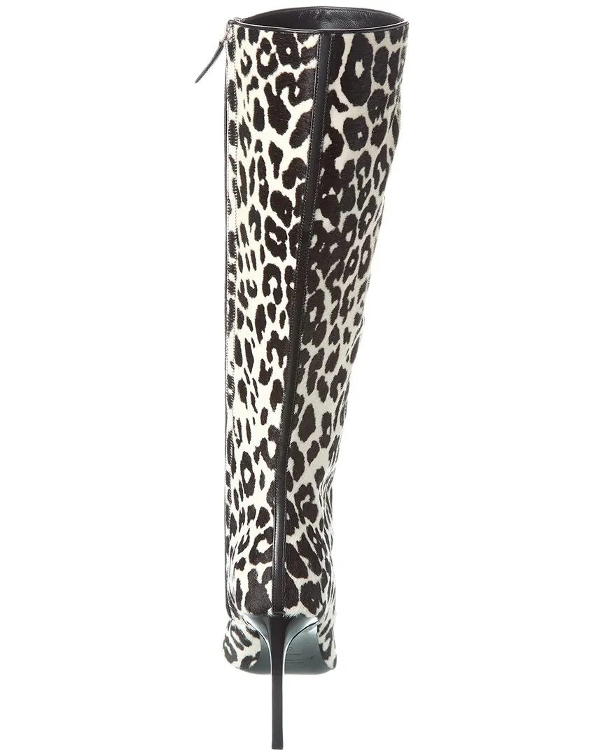 Michael Kors Collection Tatjana Runway Haircalf Knee-High Boot