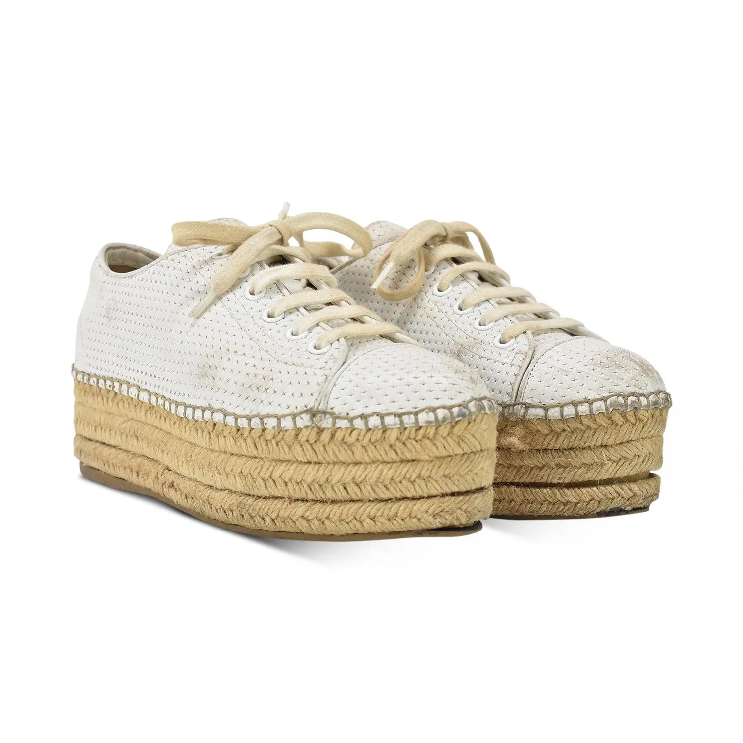 Miu Miu Platform Espadrilles - Women's 37