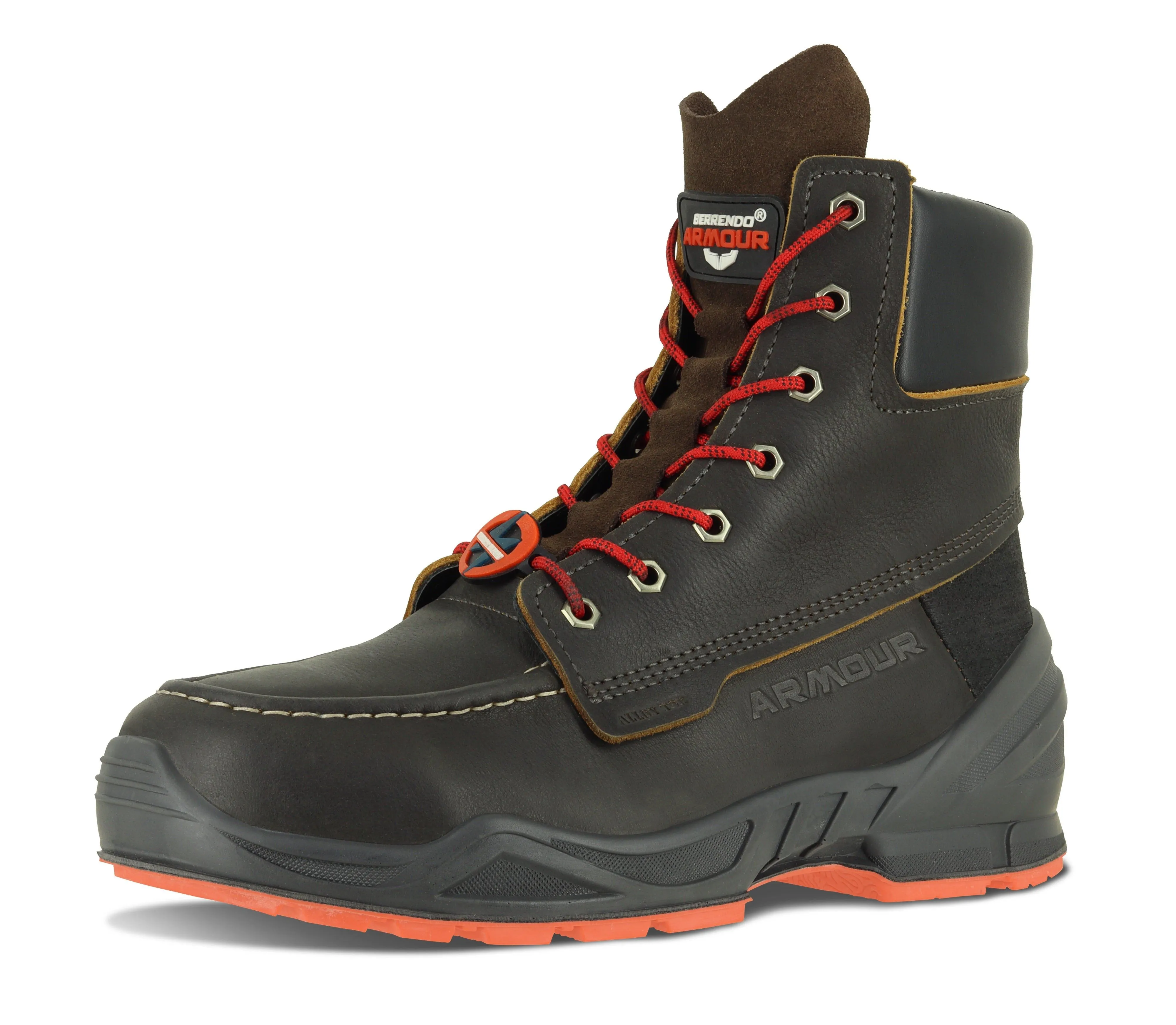 Moc Toe Work Boots For Men 8" Alloy Toe Boots and EH Rated