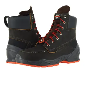 Moc Toe Work Boots For Men 8" Alloy Toe Boots and EH Rated