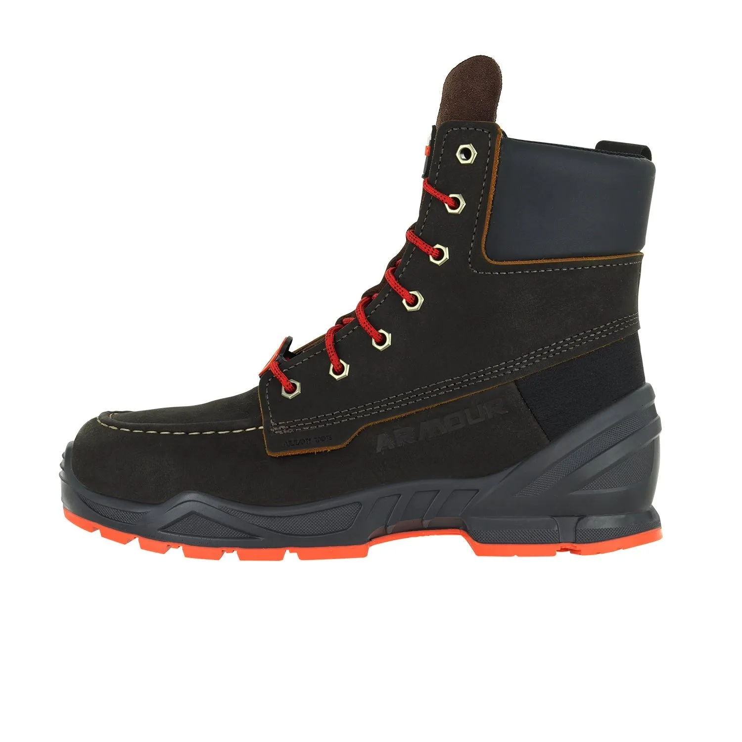 Moc Toe Work Boots For Men 8" Alloy Toe Boots and EH Rated