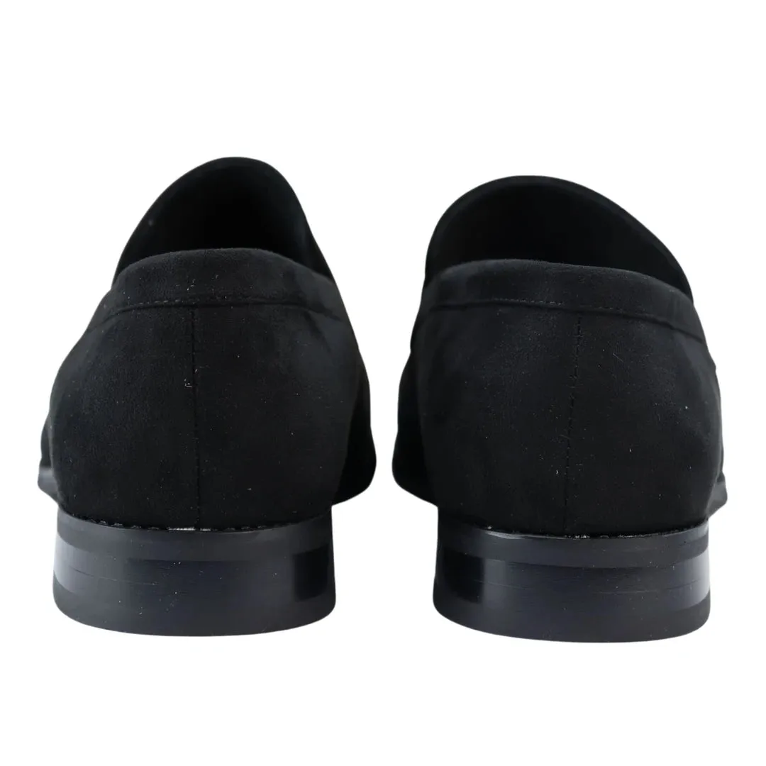 Moccasin Loafers Shoes Leather Lined Slip On Suede Smart Formal Shoe