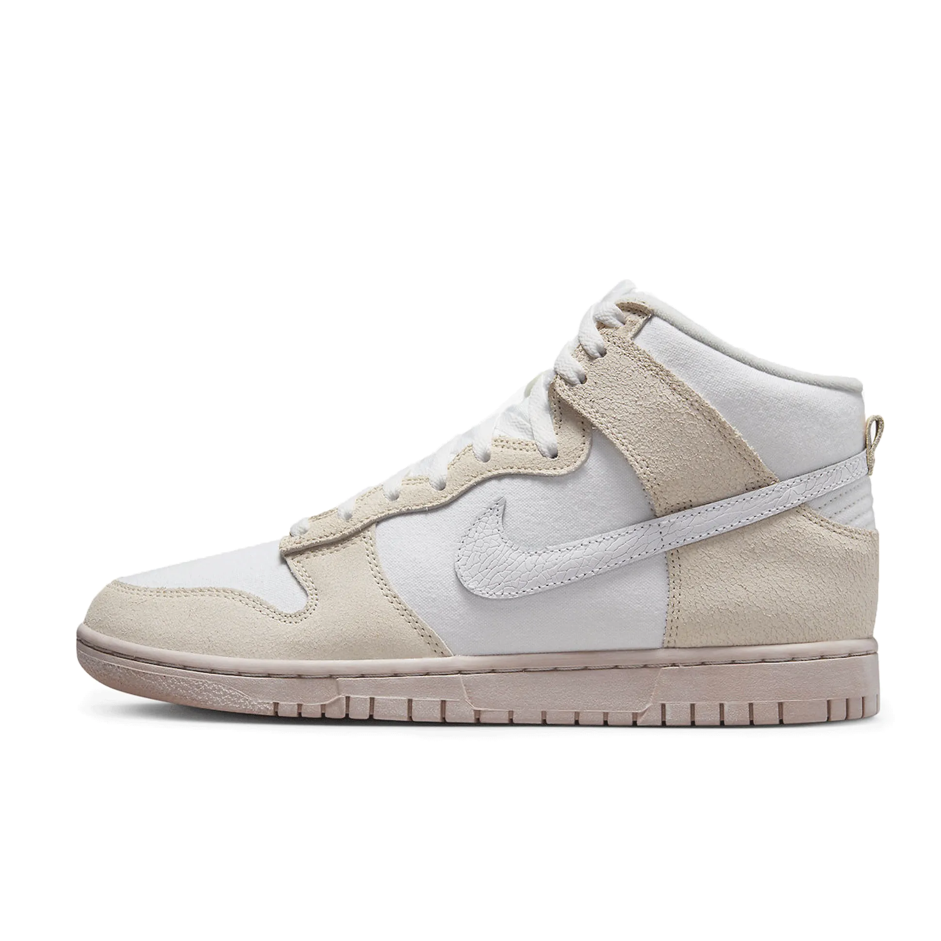 Nike Dunk High Retro PRM Cracked Leather Swoosh