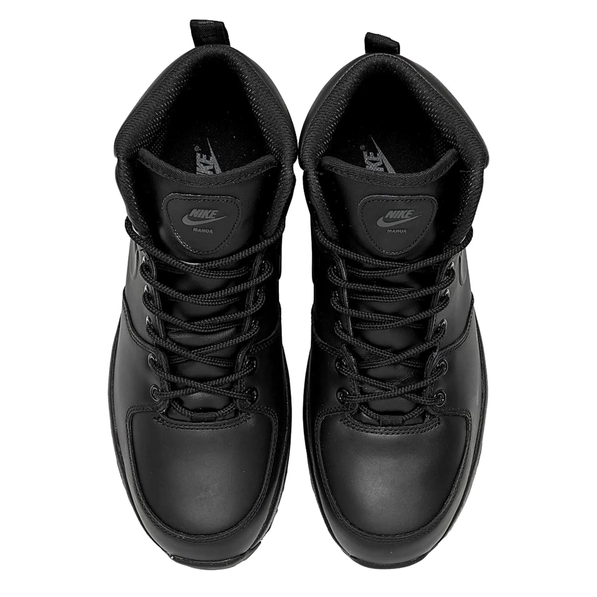 Nike Manoa Leather Black/Black-Black  454350-003 Men's