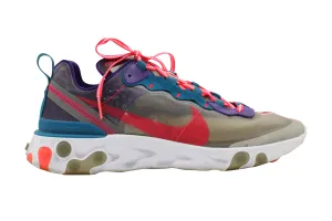 Nike React Element 87 Sneakers in Red Orbit Synthetic