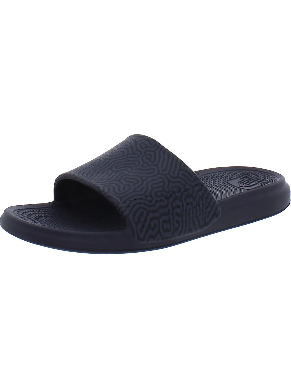 Oasis Slide Mens Open Toe Slip On Slide Sandals