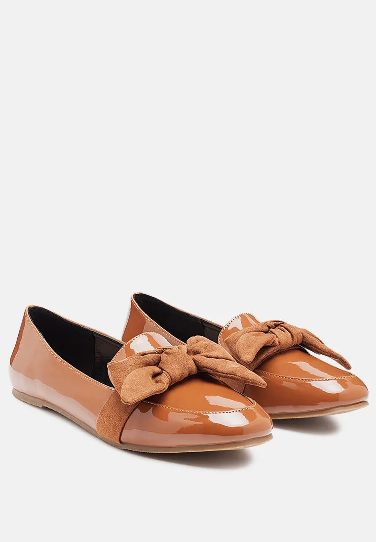pecan pie casual walking bow loafers