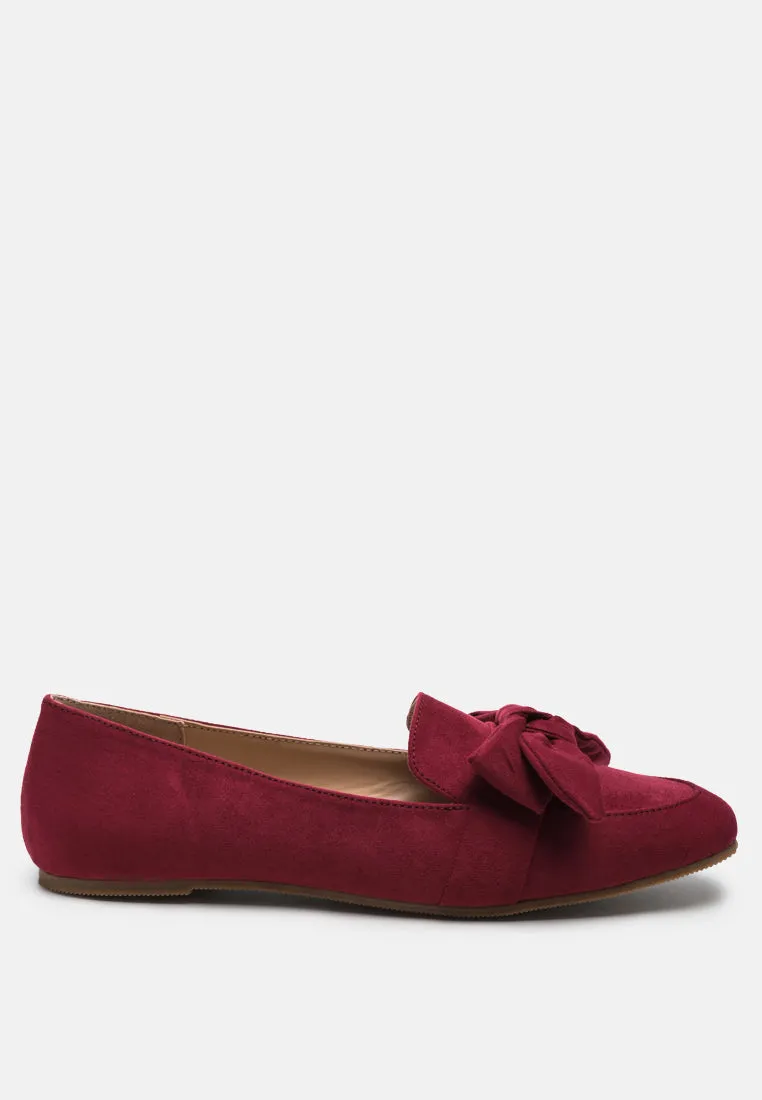 pecan pie casual walking bow loafers
