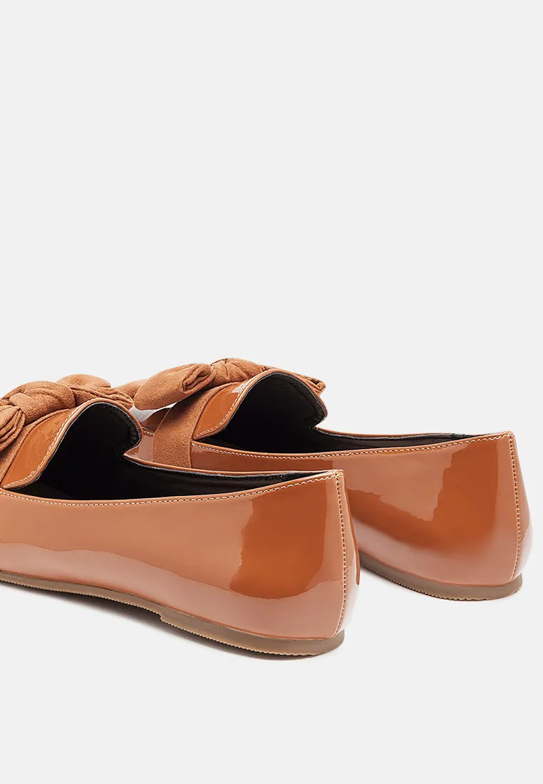 pecan pie casual walking bow loafers