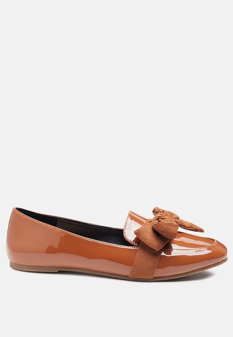 pecan pie casual walking bow loafers