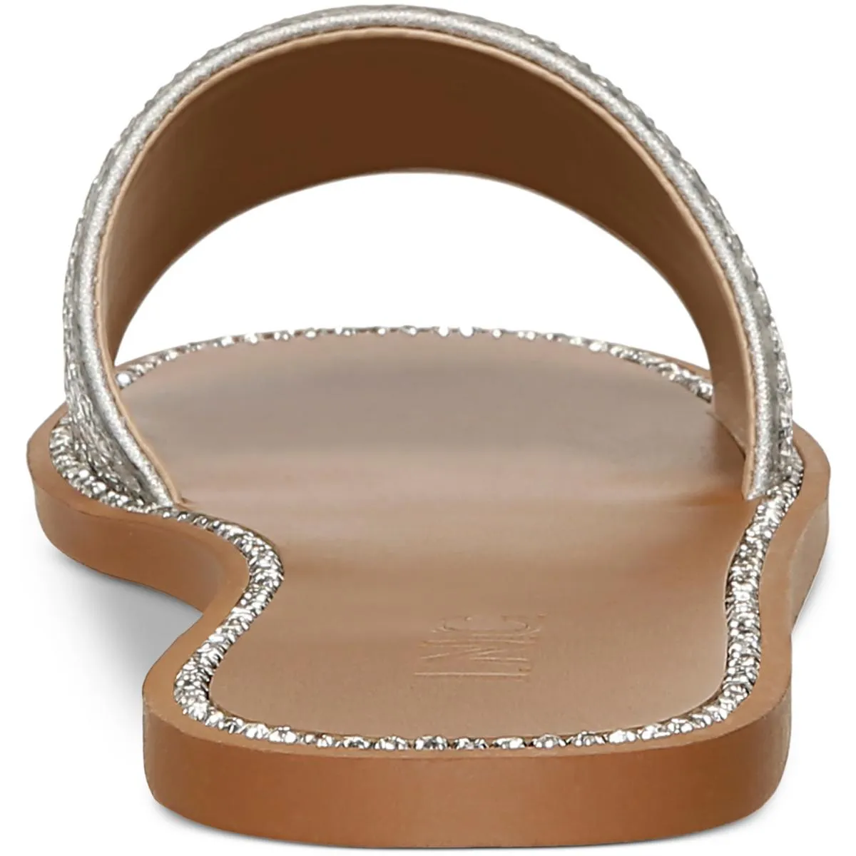 Pelle 2 F Womens Chain Slip On Slide Sandals
