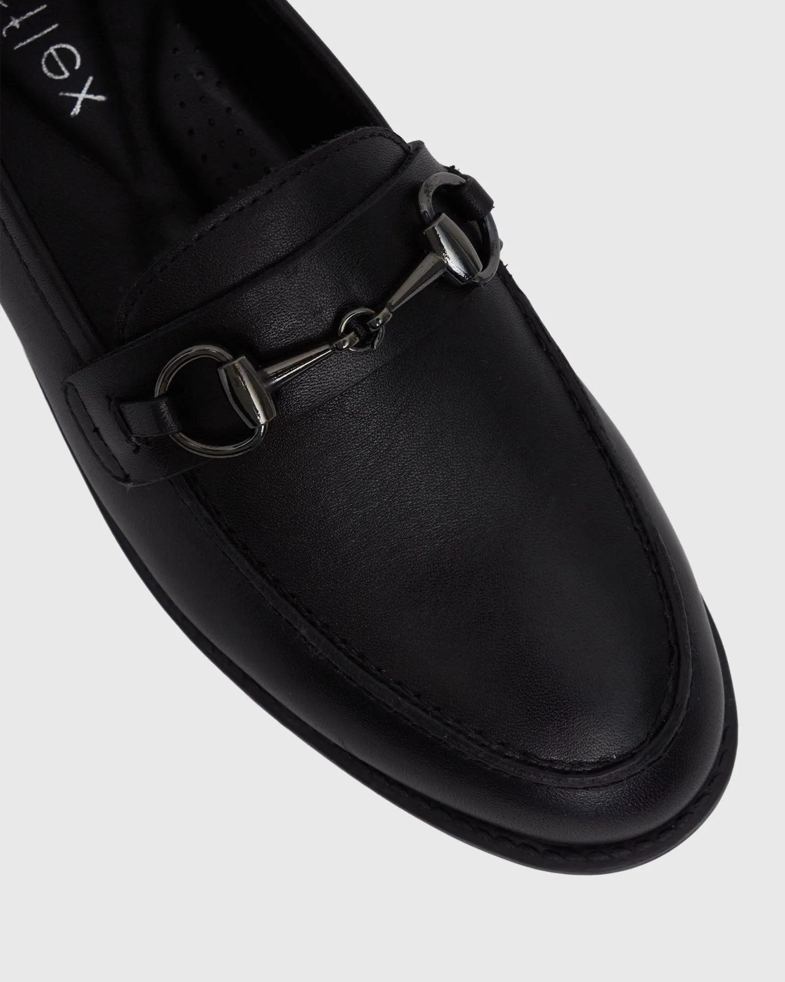 PRE-ORDER ROMY Leather Round Toe Loafers