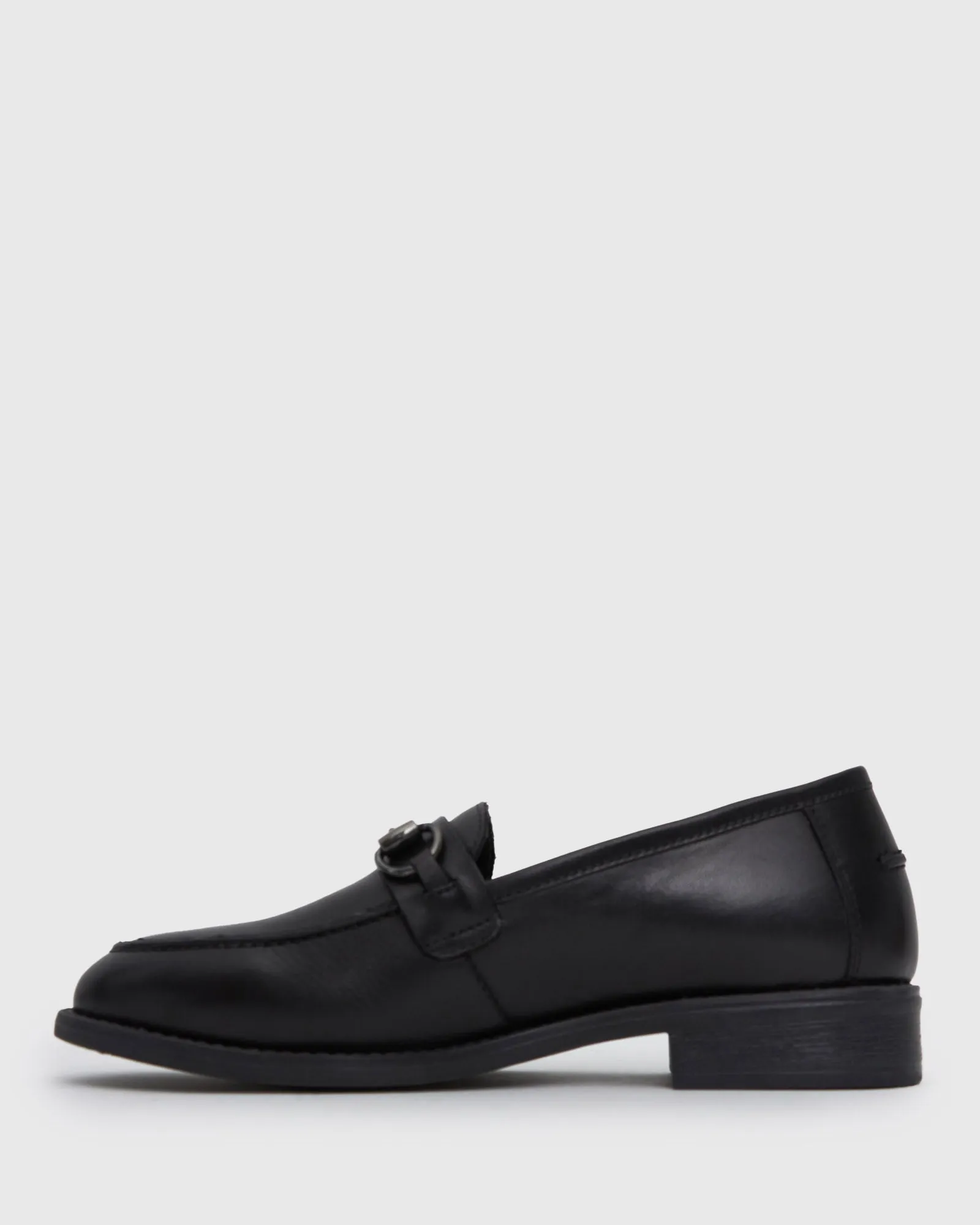PRE-ORDER ROMY Leather Round Toe Loafers