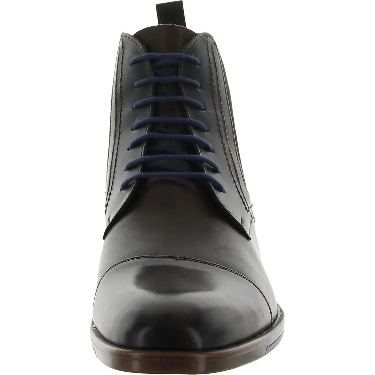 Rafferty  Mens Leather Lace-Up Chelsea Boots