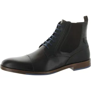Rafferty  Mens Leather Lace-Up Chelsea Boots