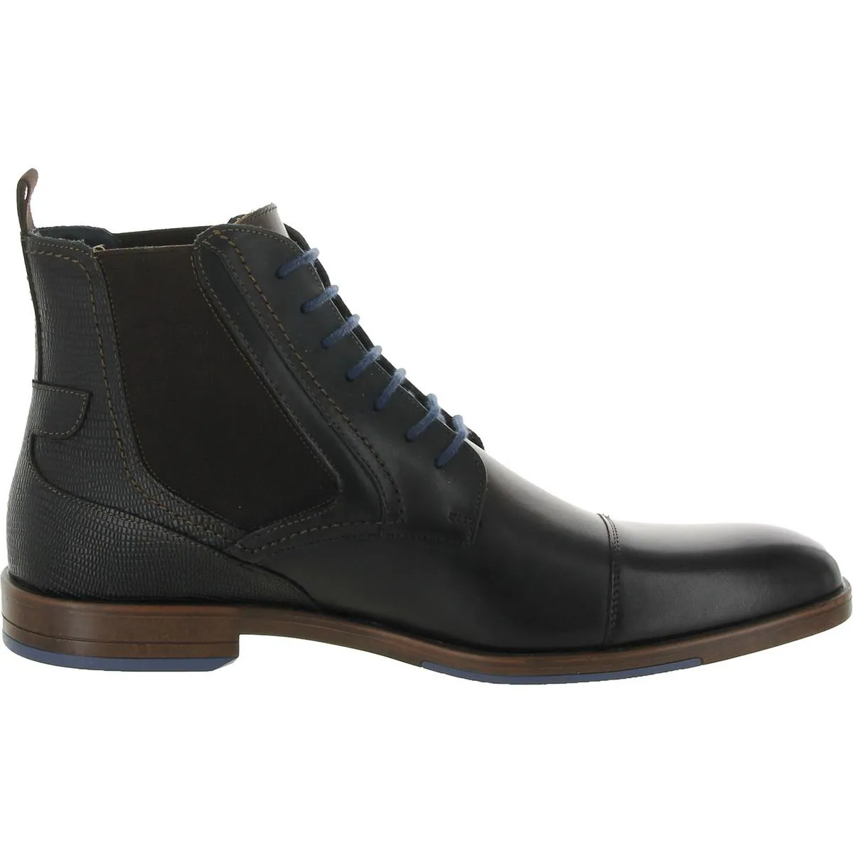 Rafferty  Mens Leather Lace-Up Chelsea Boots