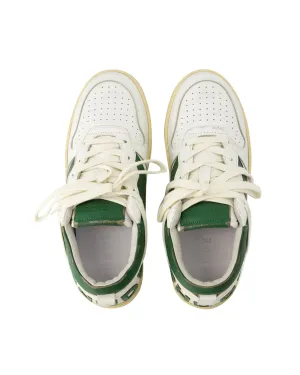 Rhecess Low Sneakers - Rhude - Leather - White/Green