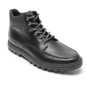 Rockport Weather Or Not CI6164-001 Boot Mens 7.5 Black Waterproof Moc Toe KHD354