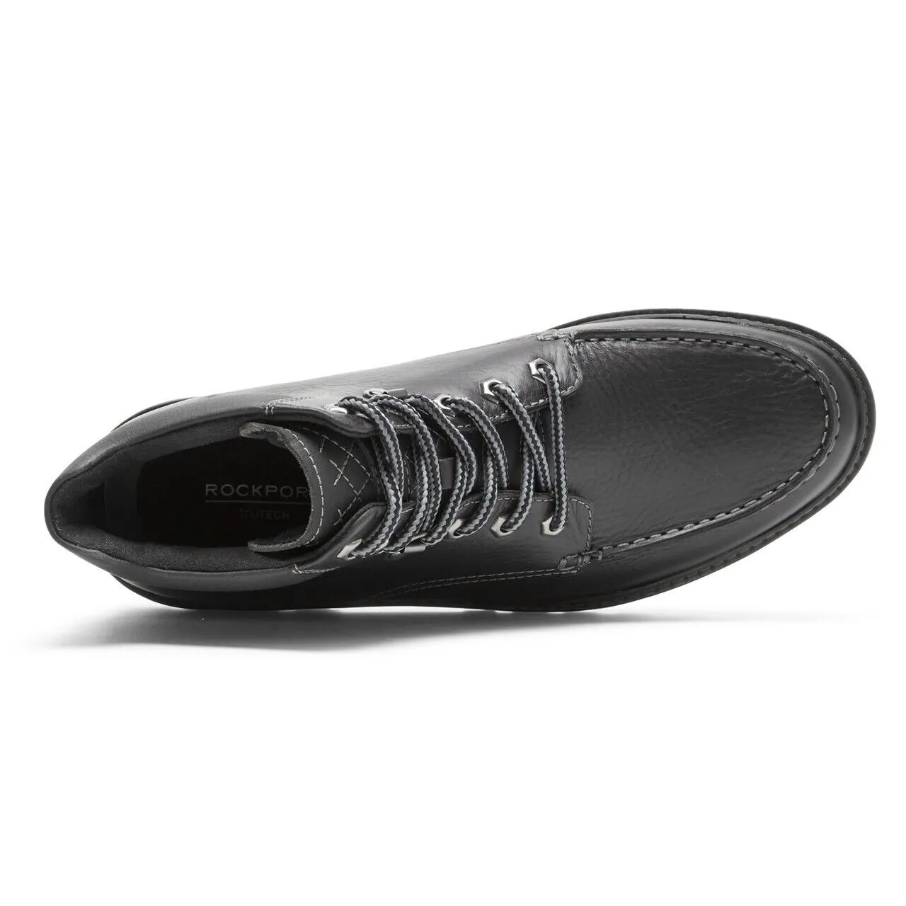 Rockport Weather Or Not CI6164-001 Boot Mens 7.5 Black Waterproof Moc Toe KHD354