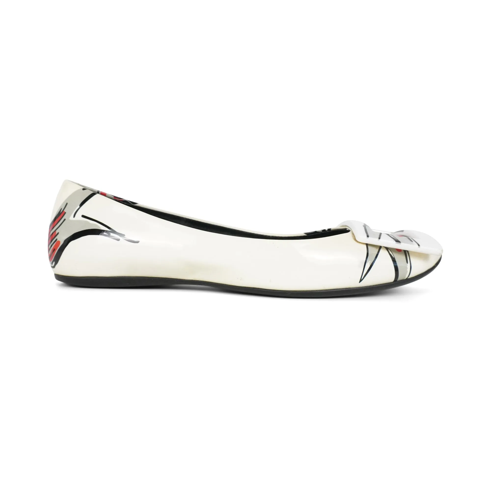 Roger Vivier 'Gommette Love Tattoo' Ballet Flats - Women's 35.5