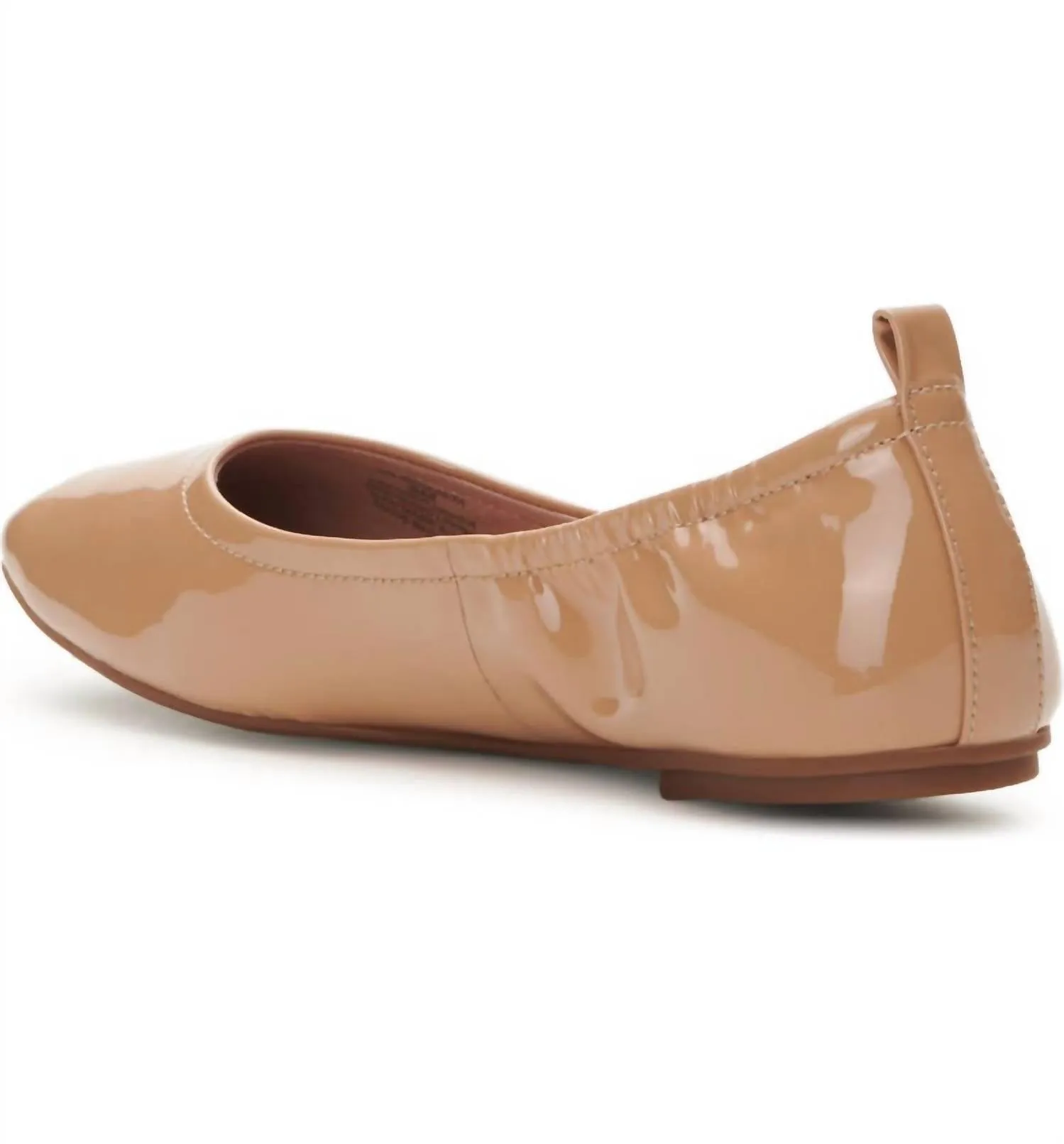 Ronjlita Chic Ballet Flats In Beige