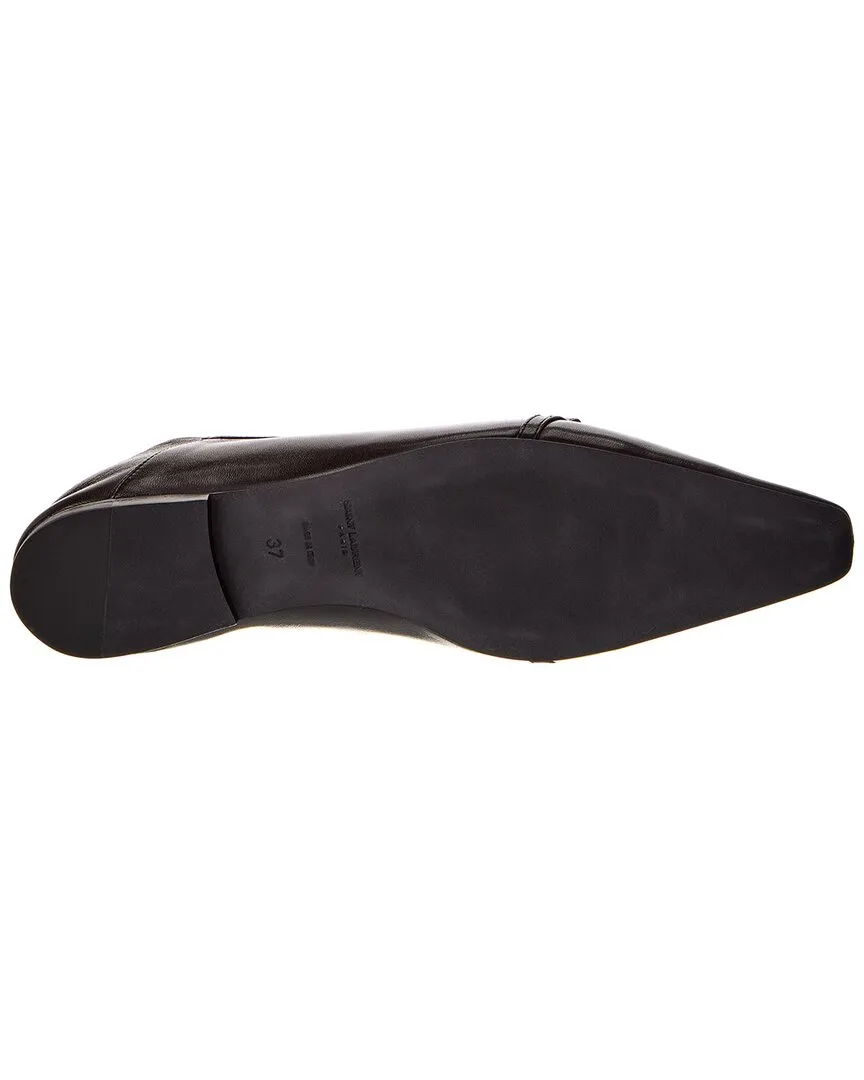 Saint Laurent Le Maillon Leather Loafer