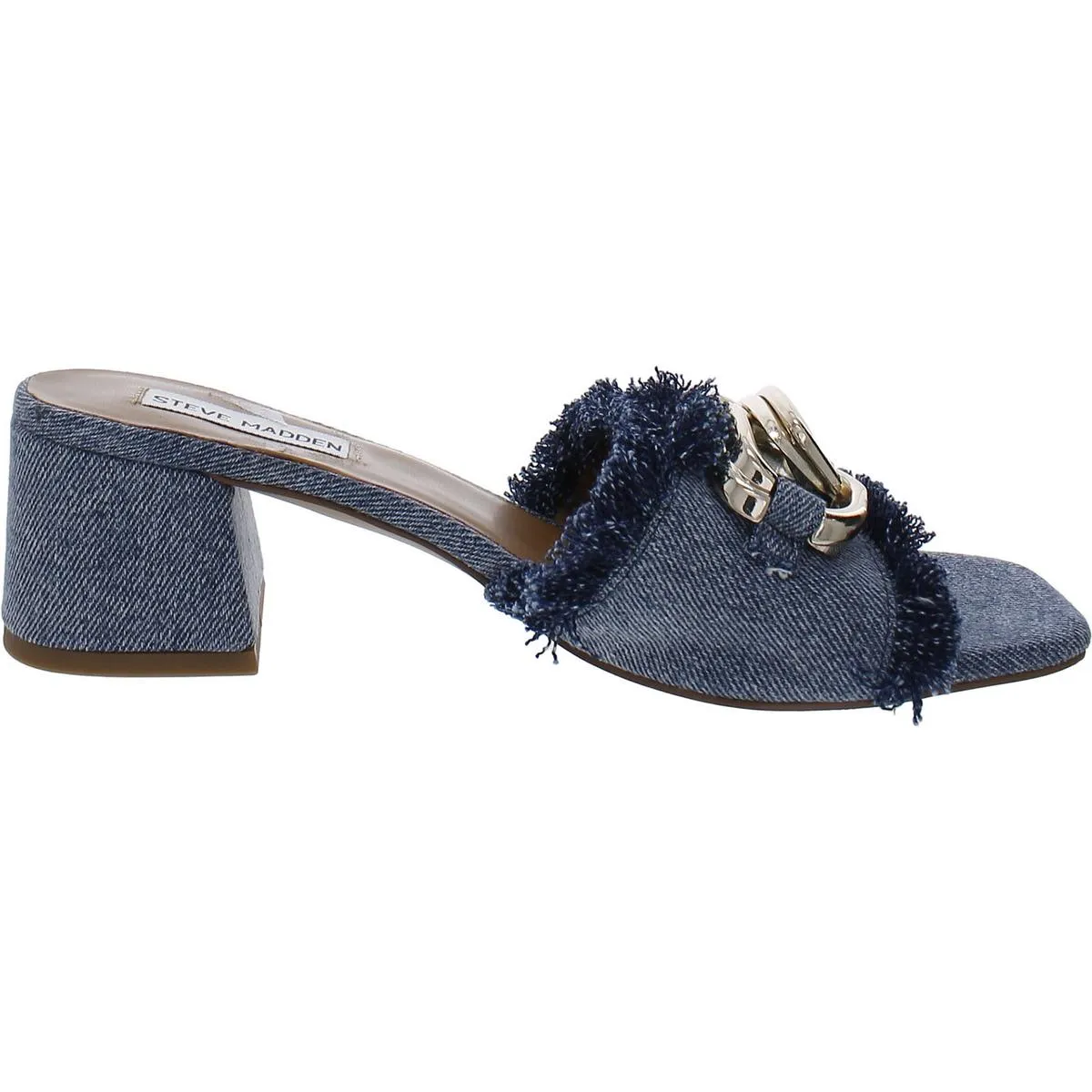 Santana Womens Denim Slide Sandals