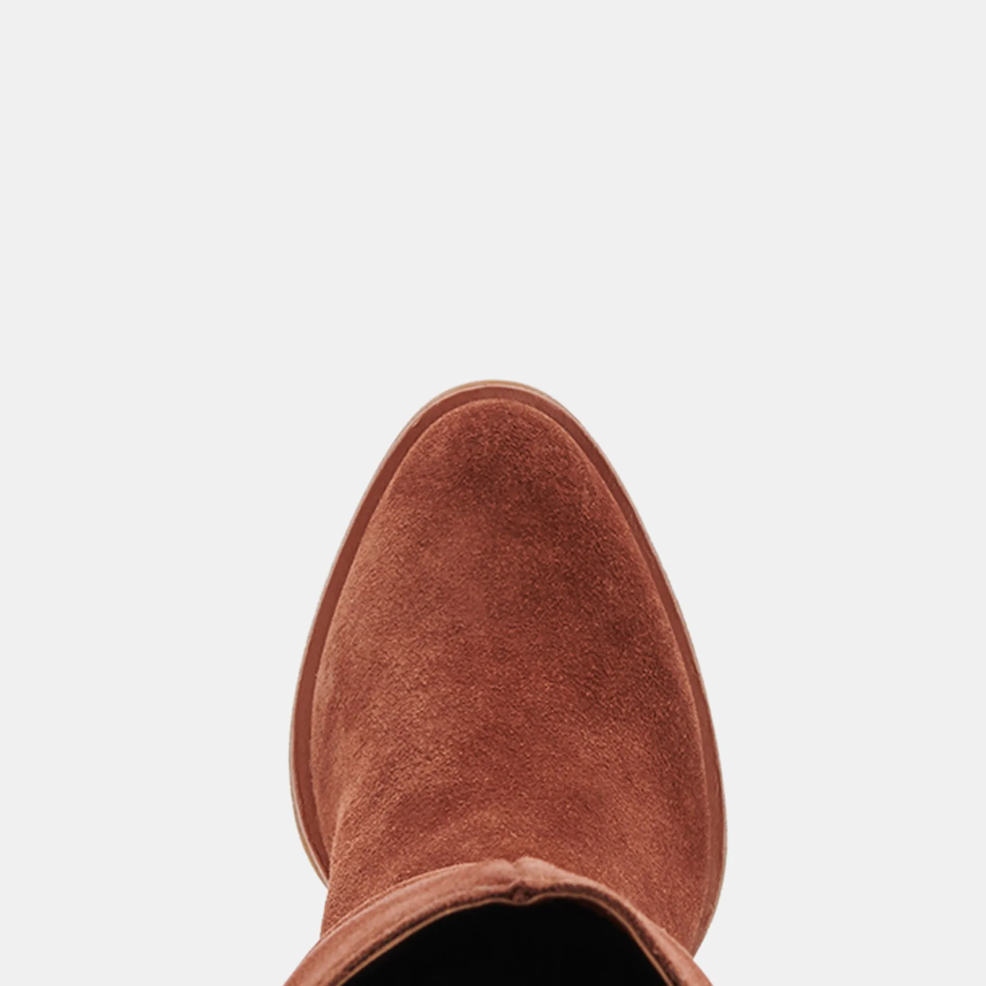 SARIE BOOTS BRANDY SUEDE