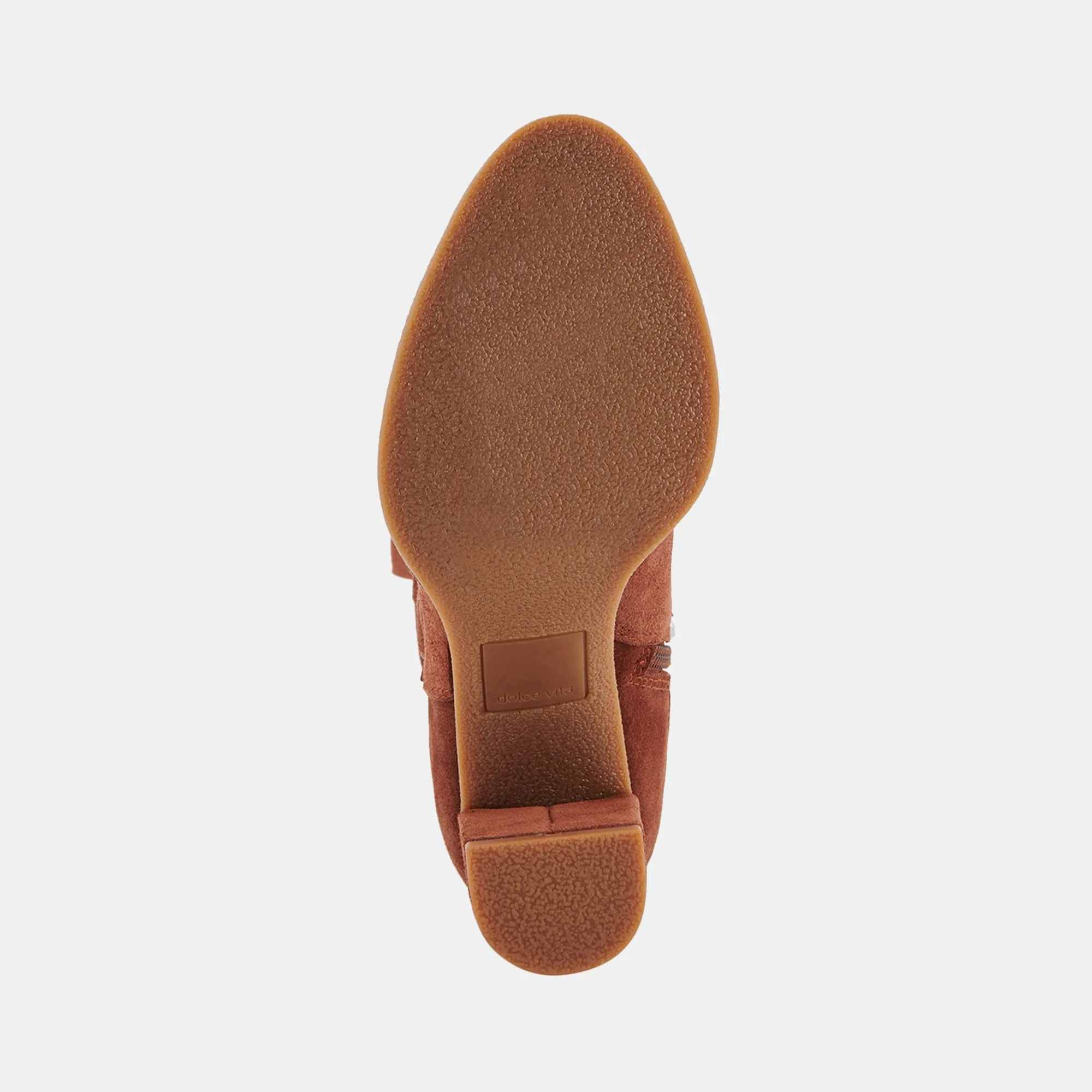 SARIE BOOTS BRANDY SUEDE