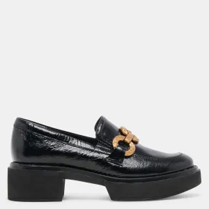 Sheena Loafers Midnight Crinkle Patent