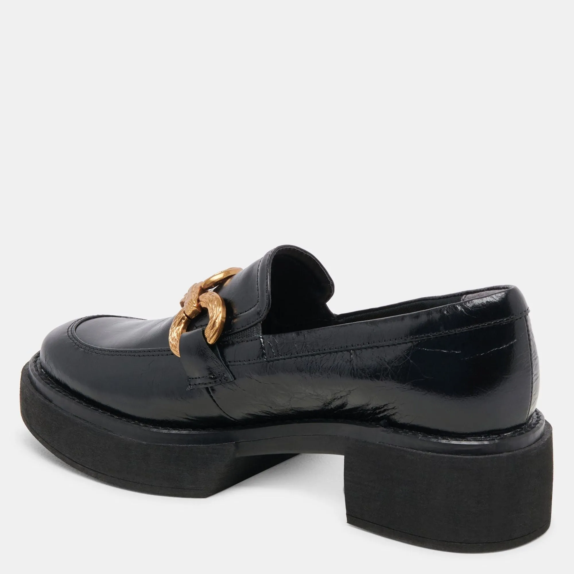 Sheena Loafers Midnight Crinkle Patent