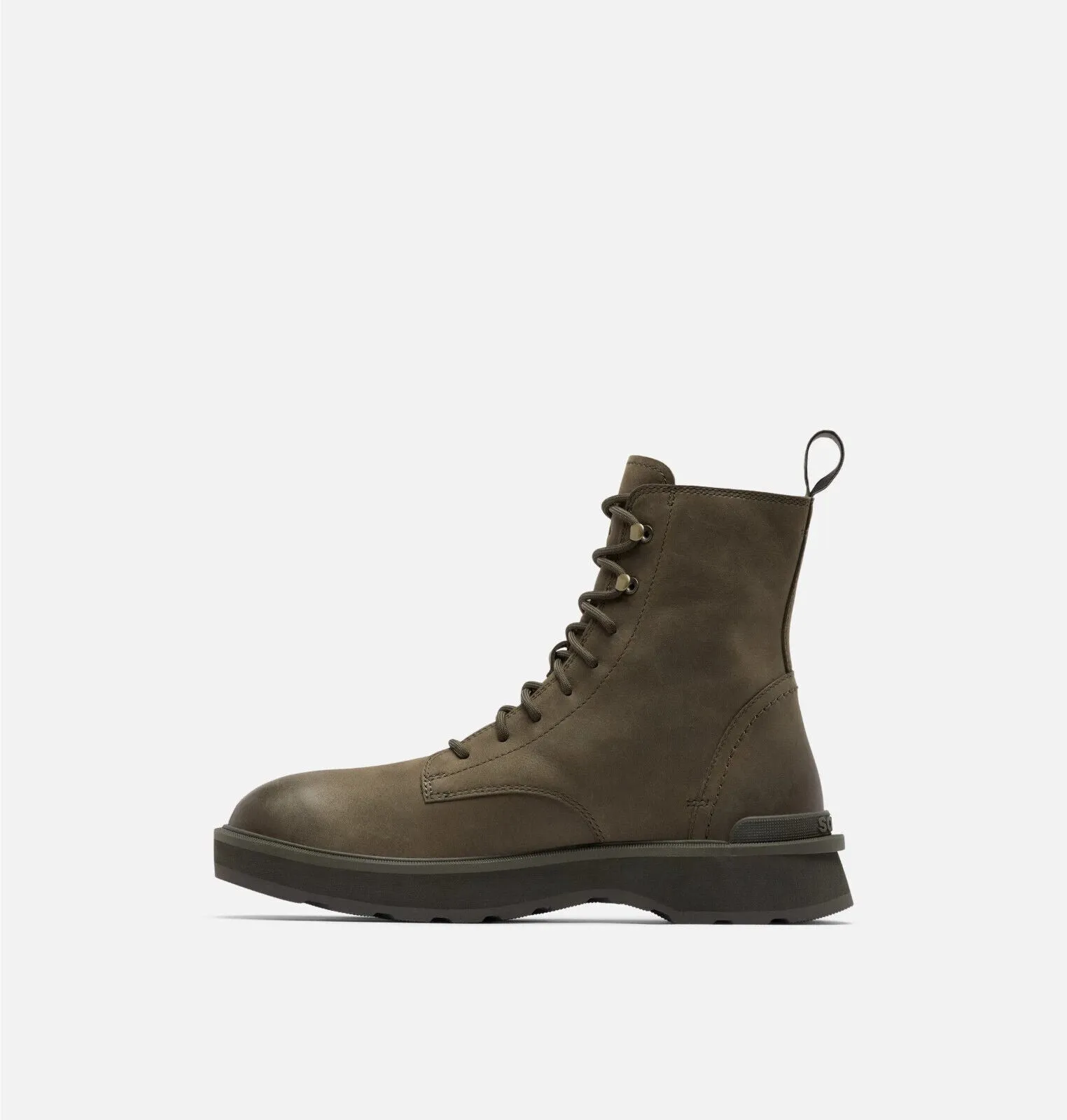 Sorel Hi-Line 2009511 Boots Men's US 9 Gray Leather Waterproof Lace-Up ZPO1984
