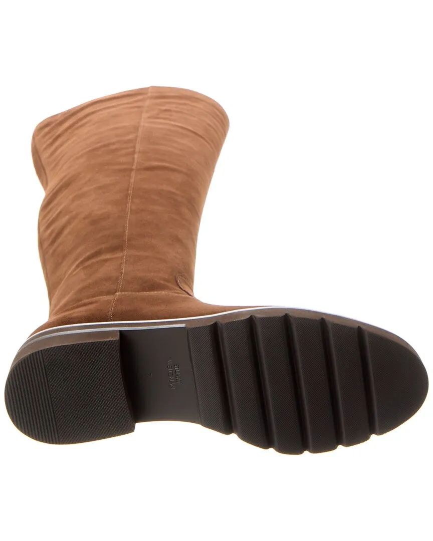 Stuart Weitzman Chicago Lug Suede Over-The-Knee Boot