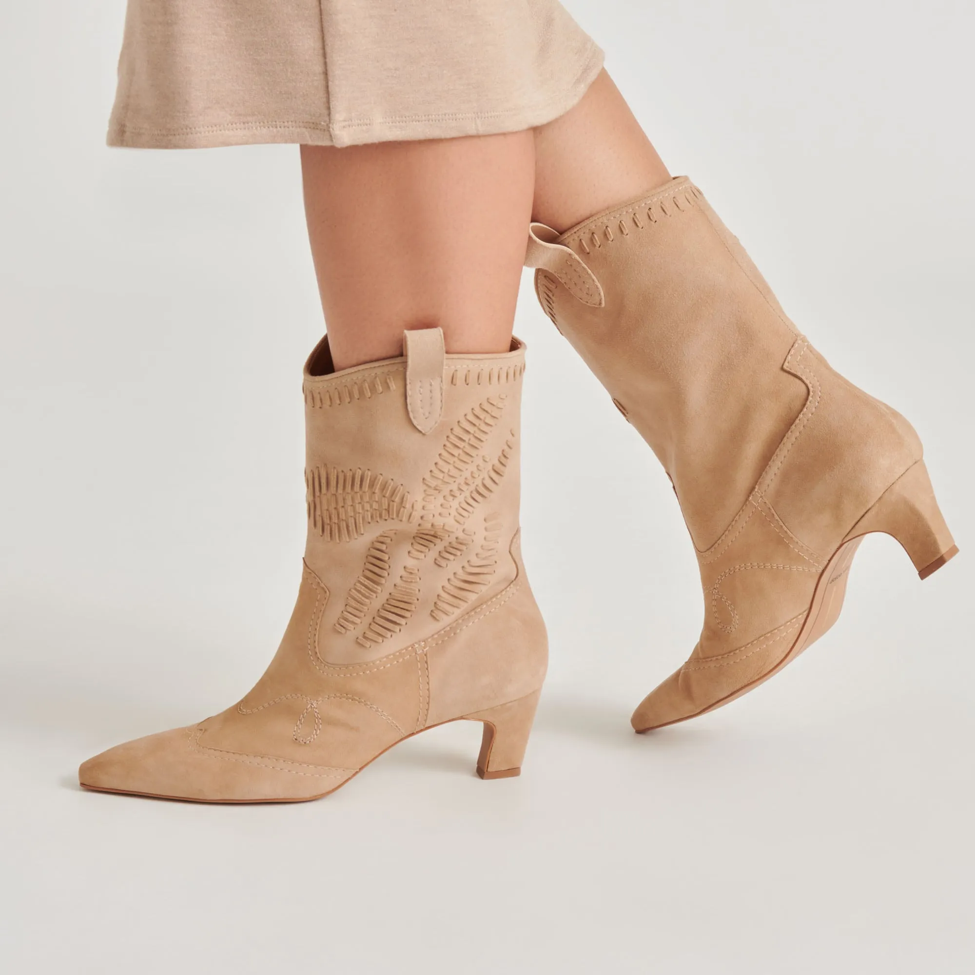 TAVLA BOOTS CAMEL SUEDE