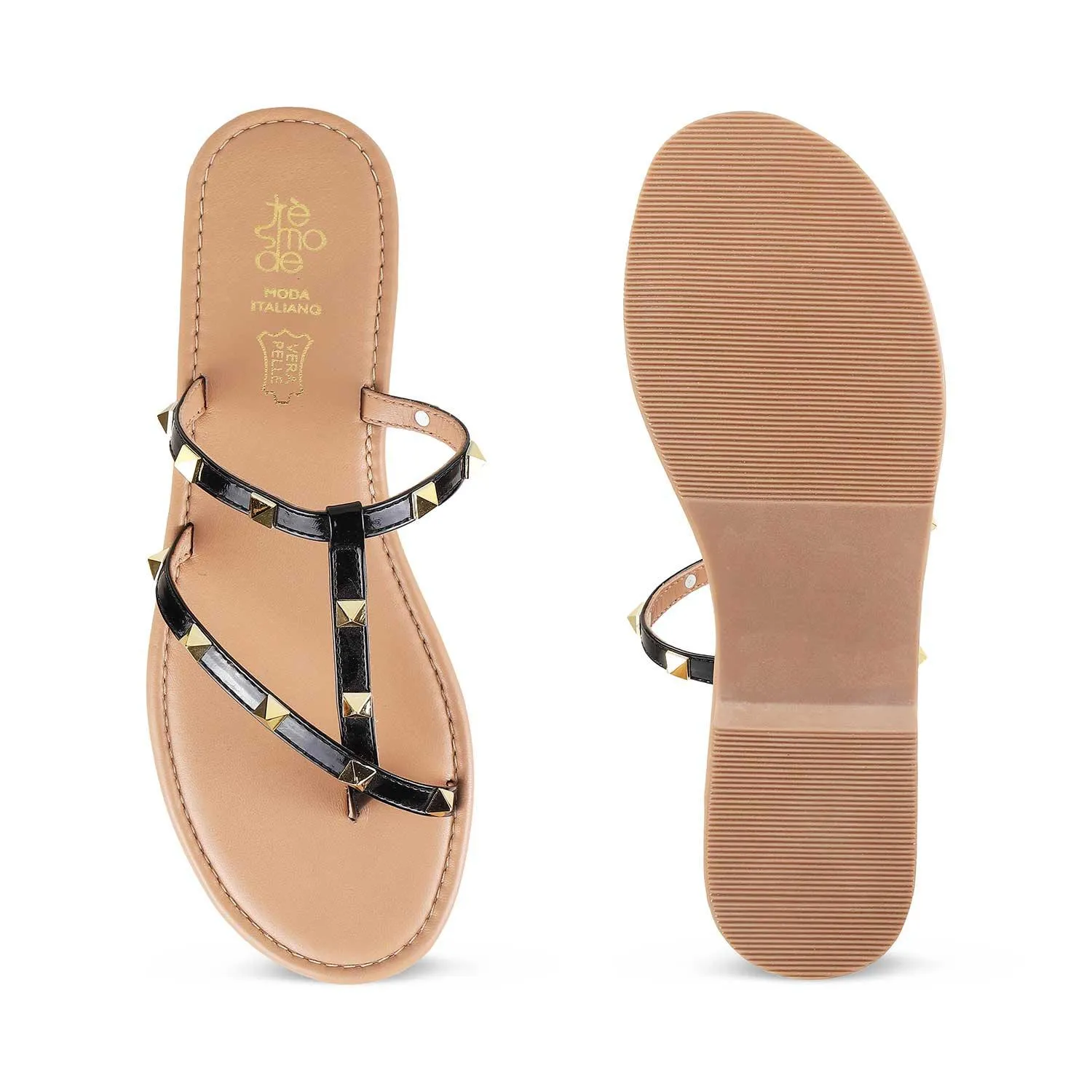 The Astud Black Women's Casual Flats Tresmode