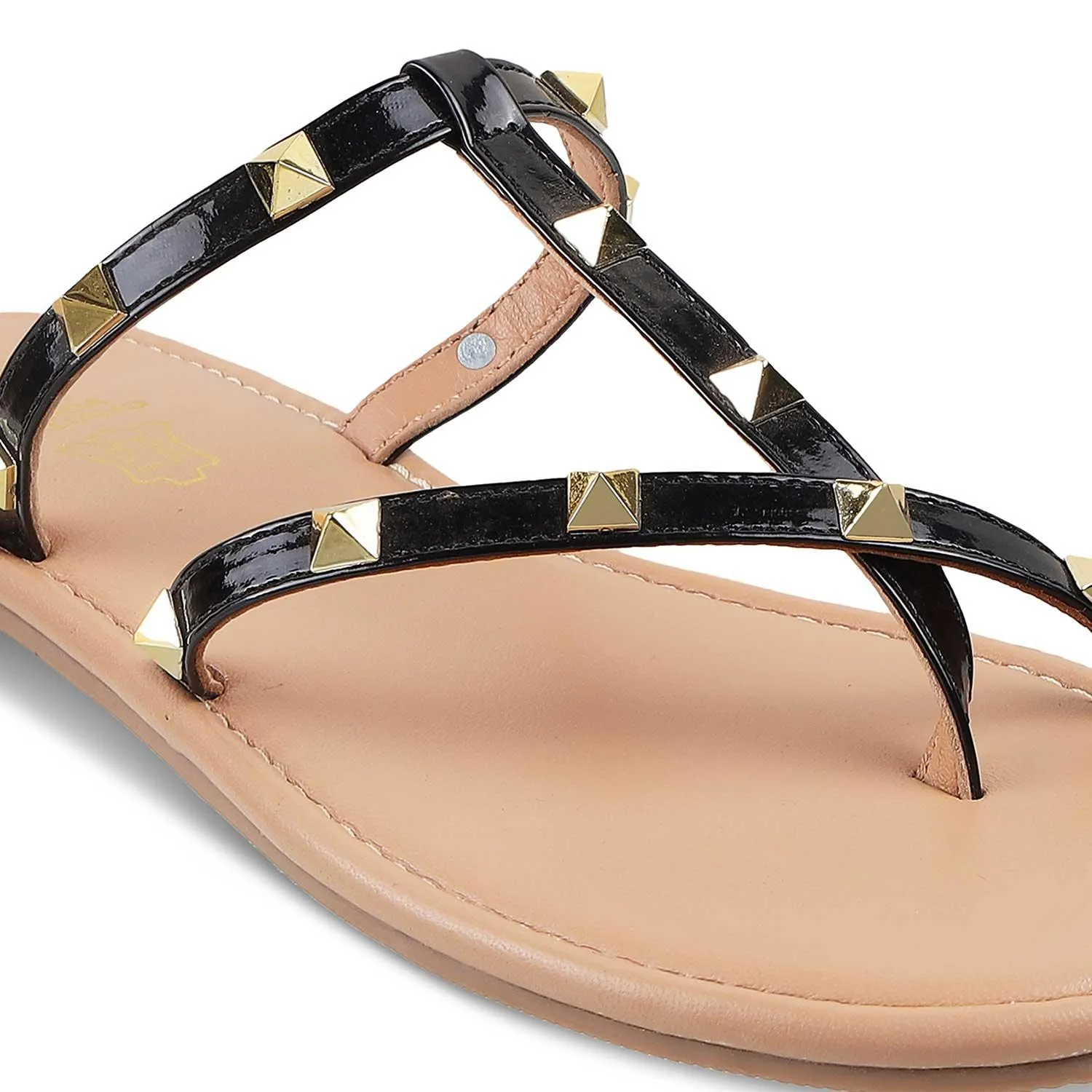 The Astud Black Women's Casual Flats Tresmode