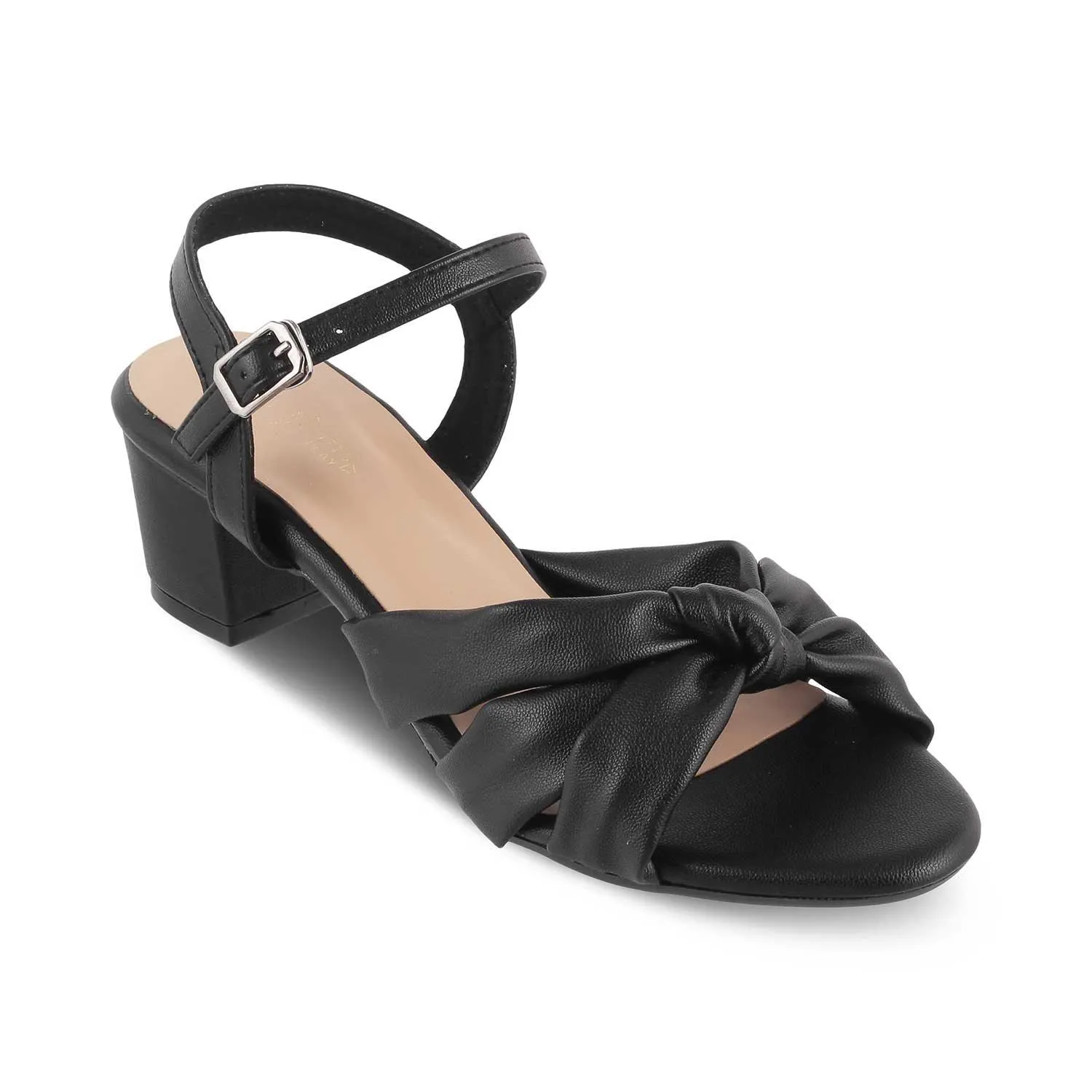 The Boem Black Women's Dress Block Heel Sandals Tresmode