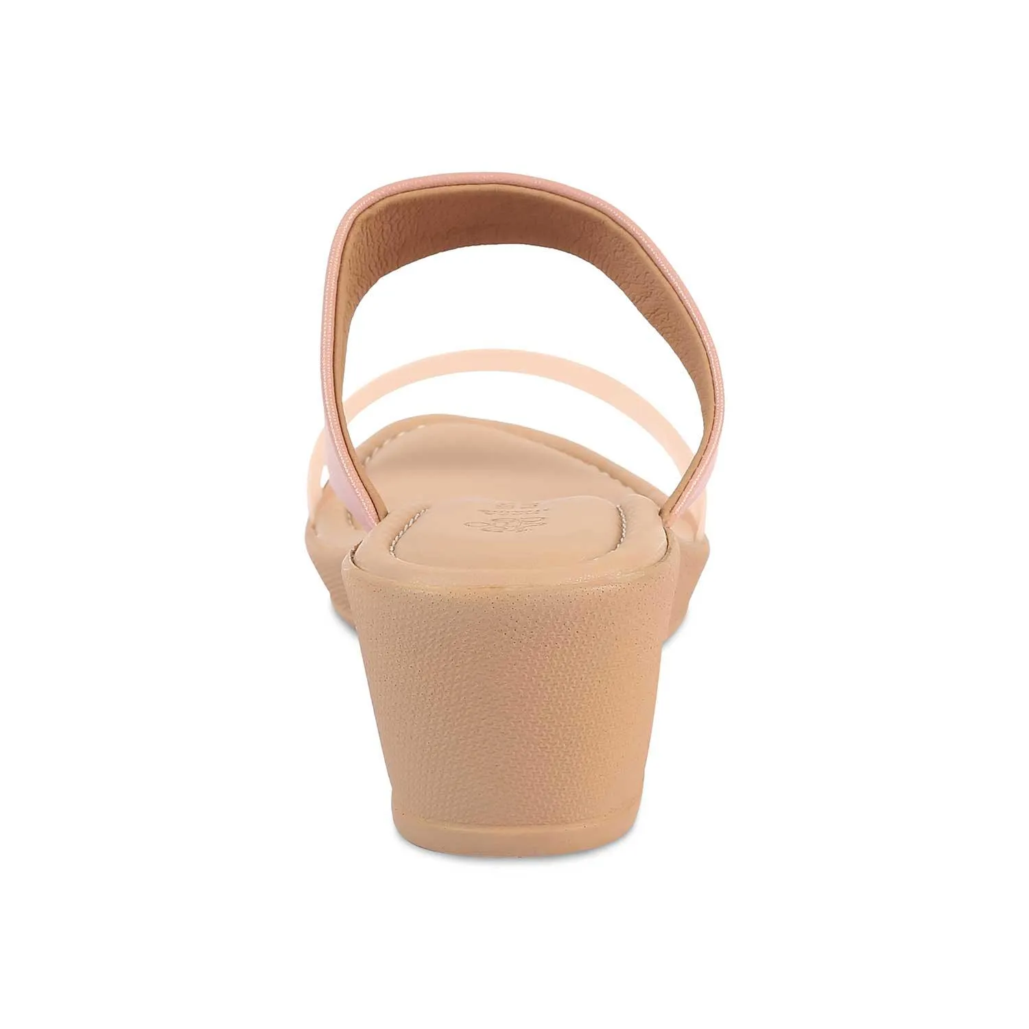 The Sios Pink Women's Casual Wedge Sandals Tresmode