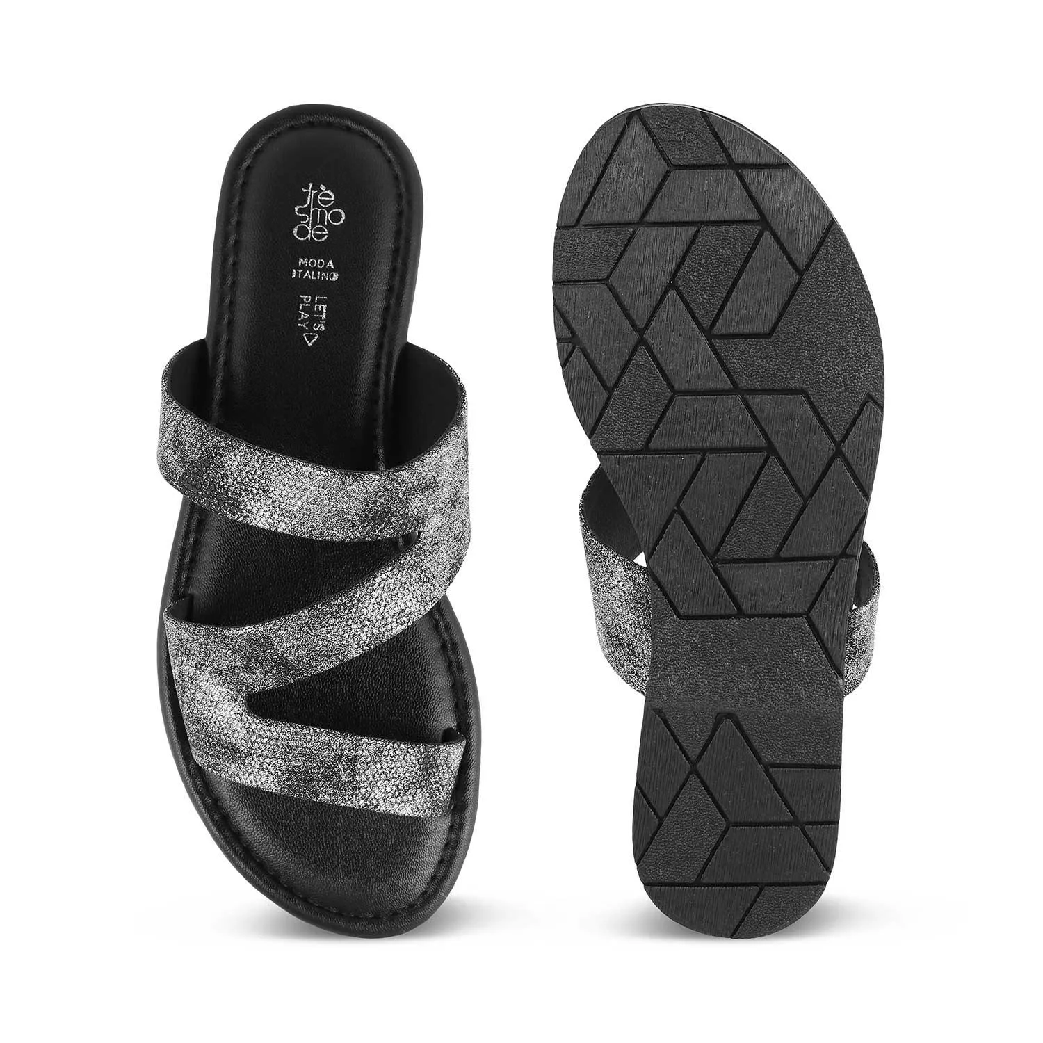 The Snac TMM-1 Black Women's Casual Flats Tresmode