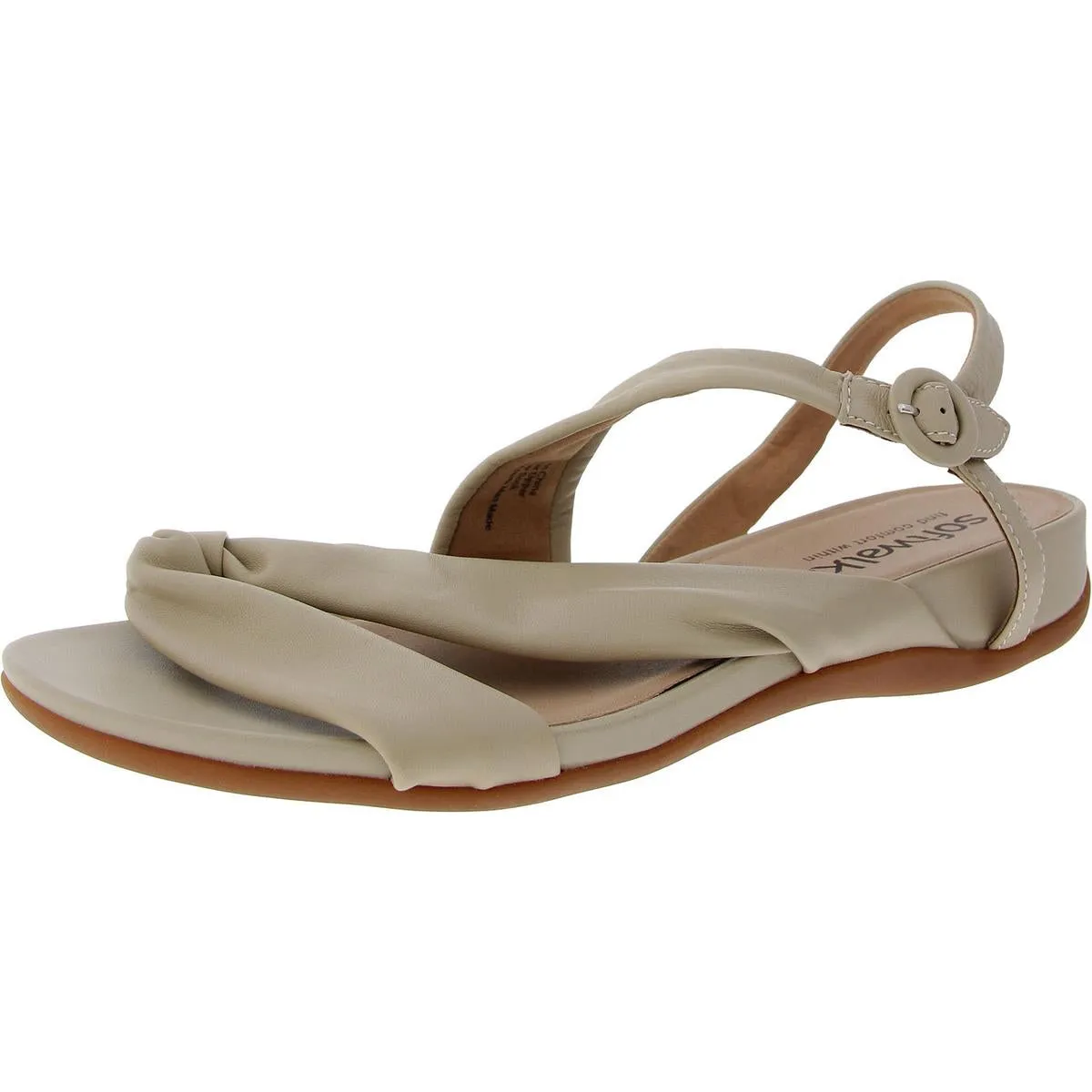 Tieli Womens Suede Ankle Strap Wedge Sandals
