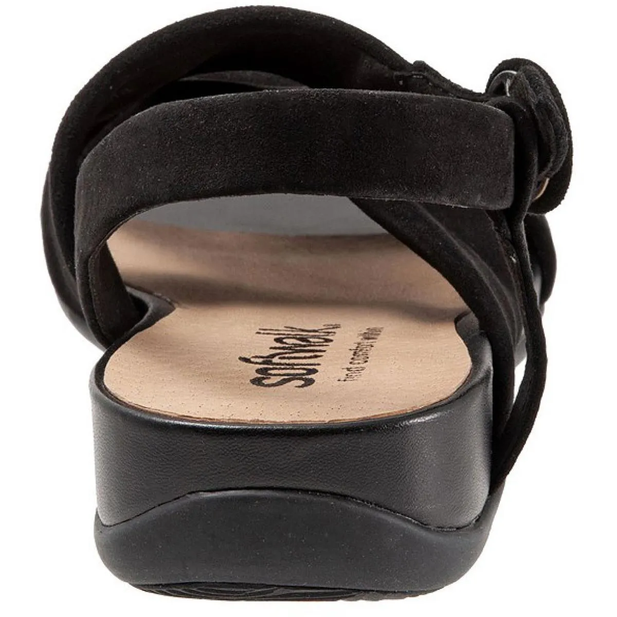 Tieli Womens Suede Ankle Strap Wedge Sandals
