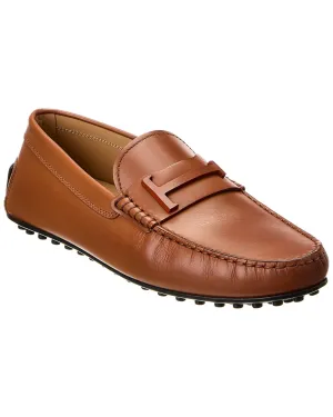 TOD��s City Gommino Leather Driver