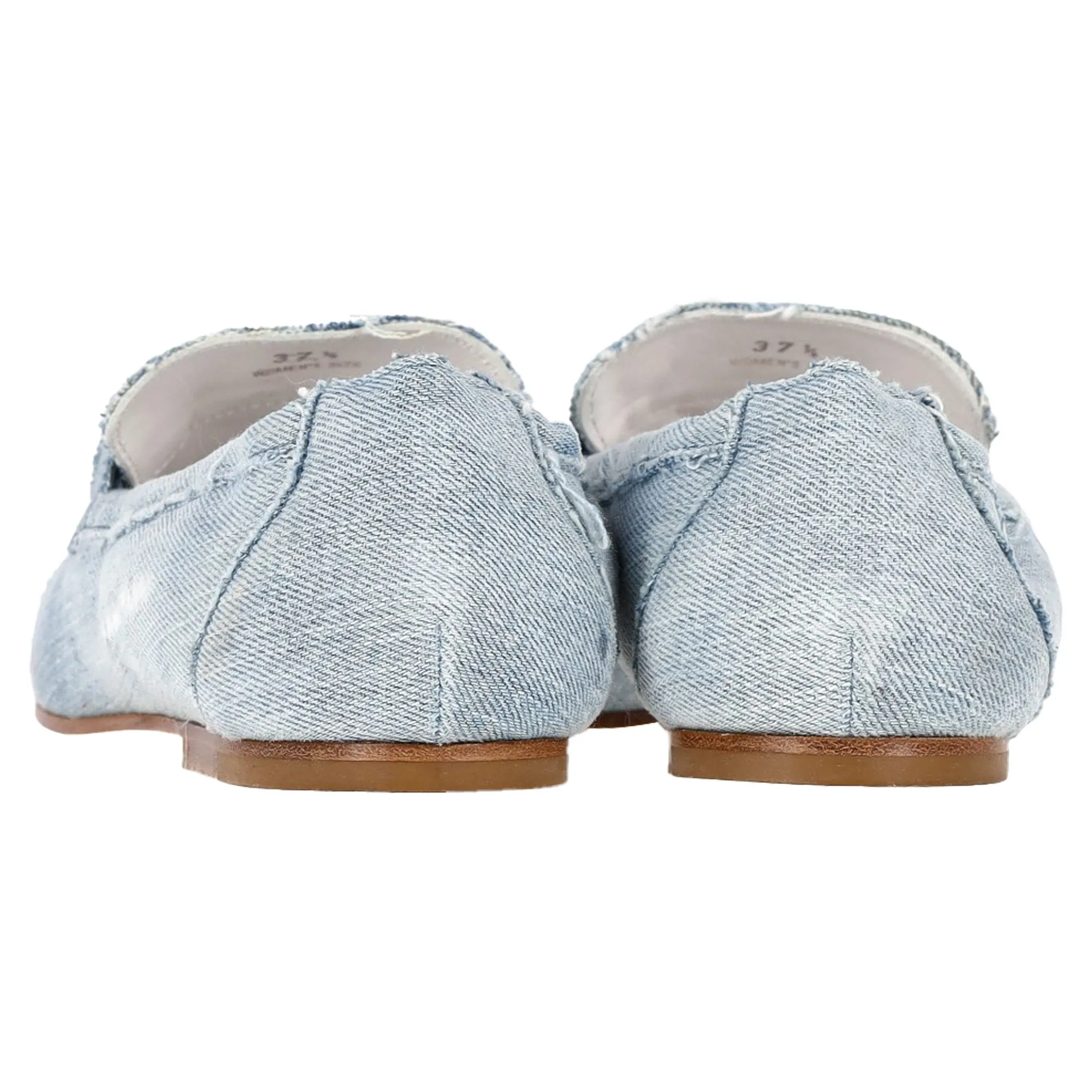 Tod's Loafers in Blue Denim